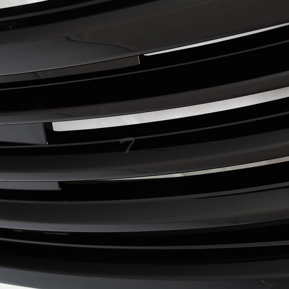 Glossy Black Front Grille Pack of 2 E7609