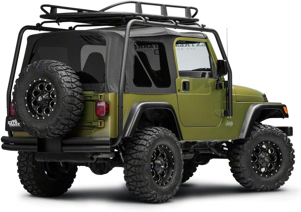 Textured Black Roof Rack Basket N3990