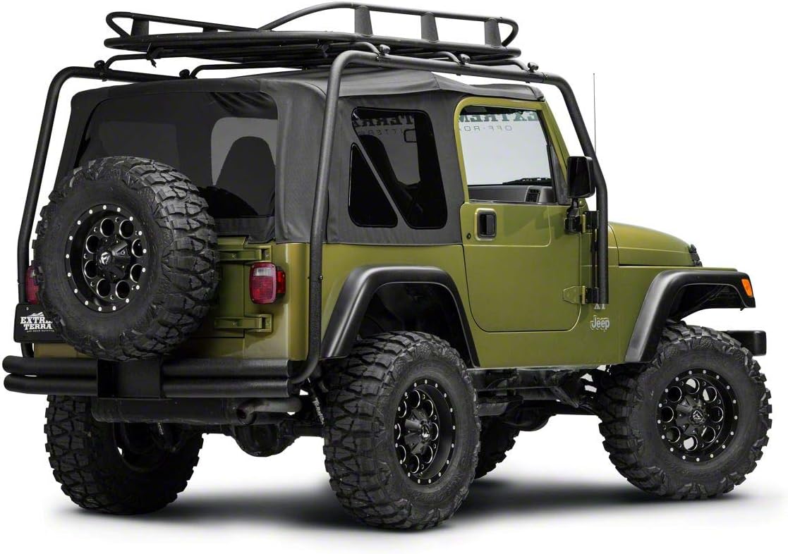 Textured Black Roof Rack Basket N3990