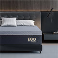 Black 12 inch Full Size Memory Foam Hybrid Mattress C5026