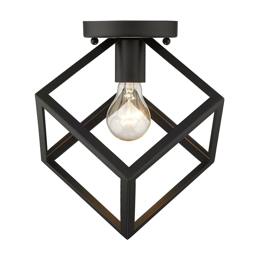 Matte Black Flush Mount H675