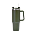 40 OZ Stainless Steel Insulated Travel Tumbler with Straw Q7336