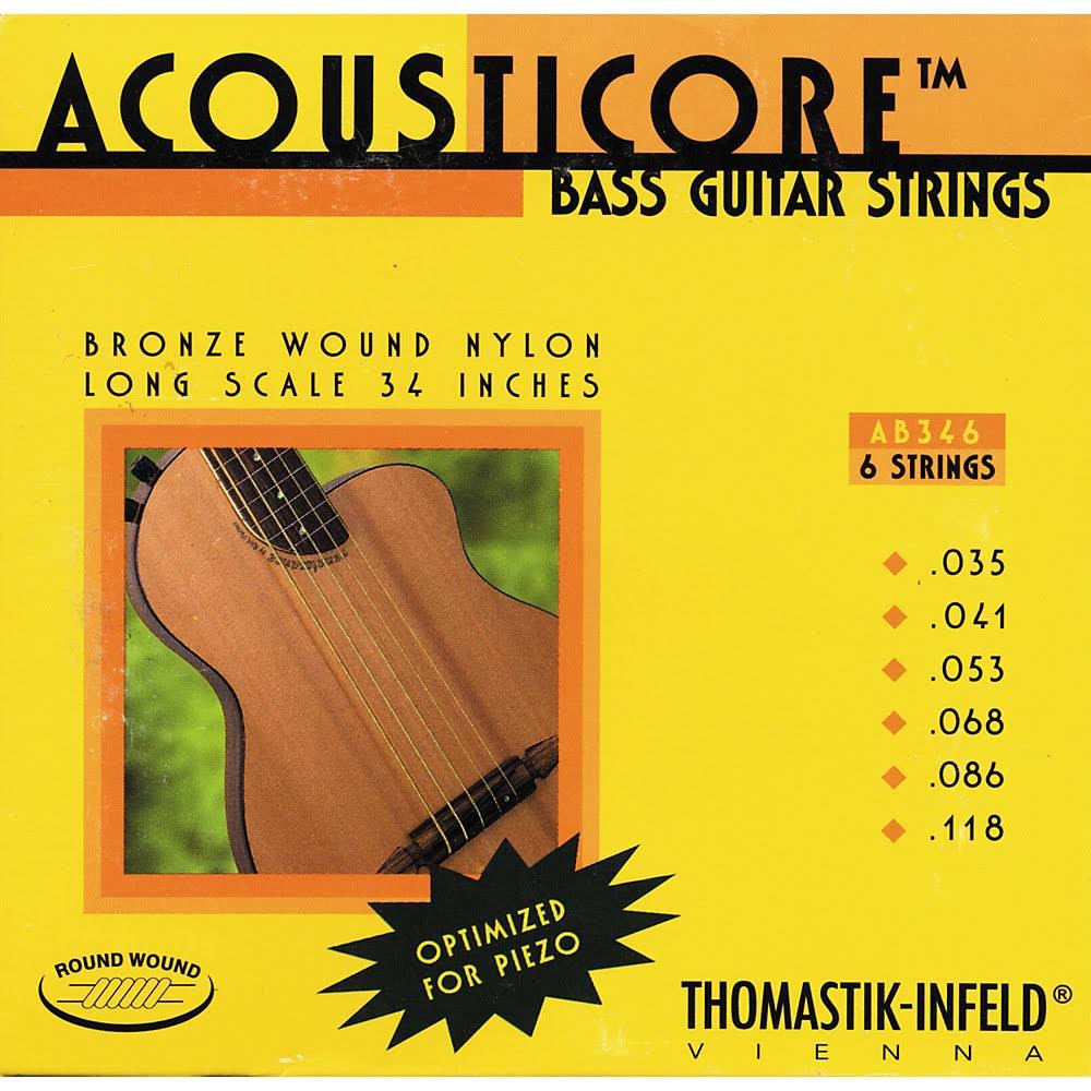 Phosphor-Bronze 6-String Bass Strings G381