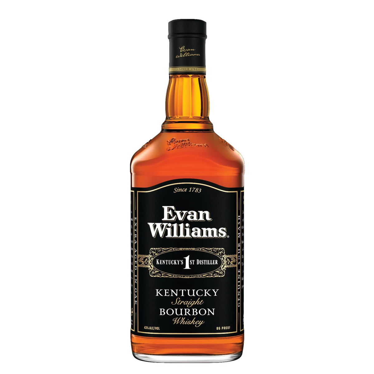 Black Label Straight Bourbon 1.75 L Bottle C7379