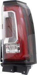 Tail Light Assembly Clear & Red Lens Passenger Side W790