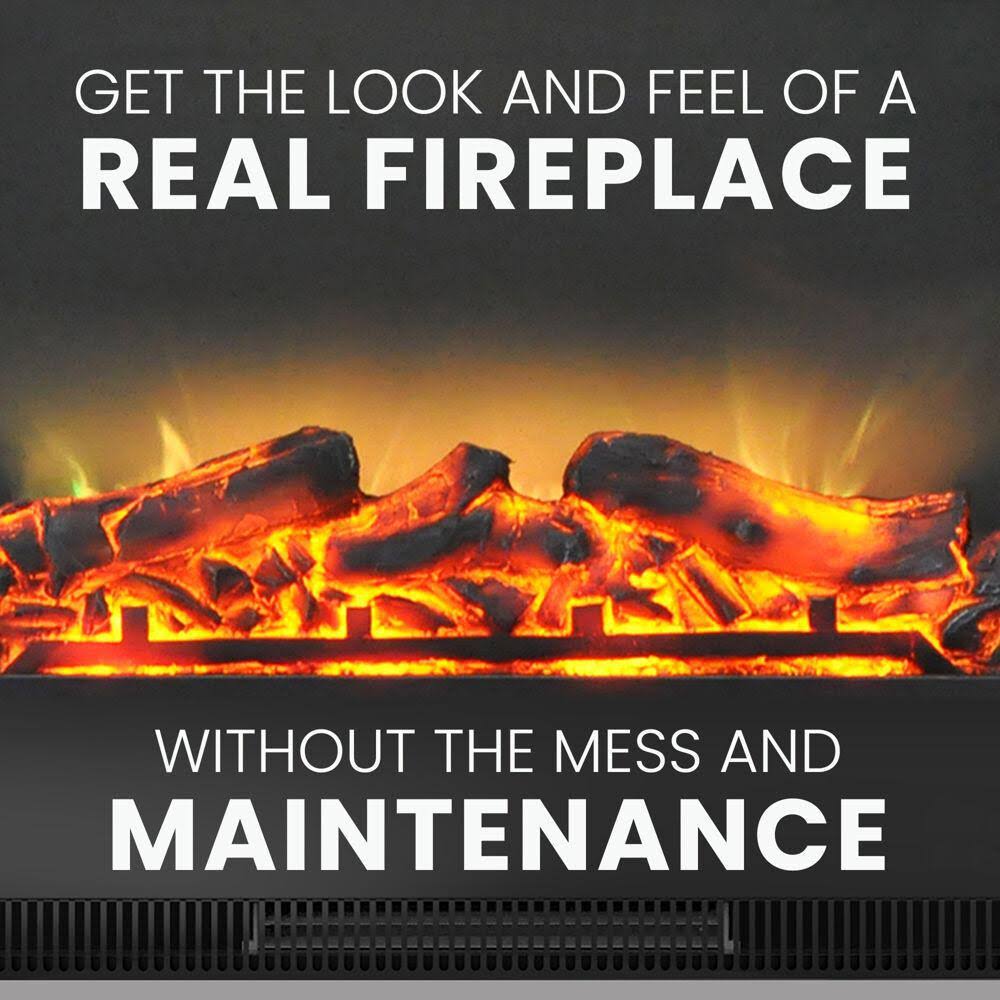 Mahogany Mantel Electric Fireplace G199223