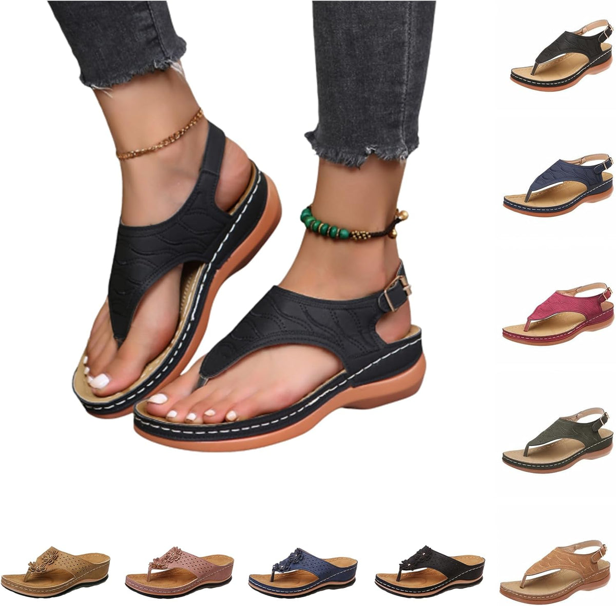 Orthopedic Arch Support Sandals M805930