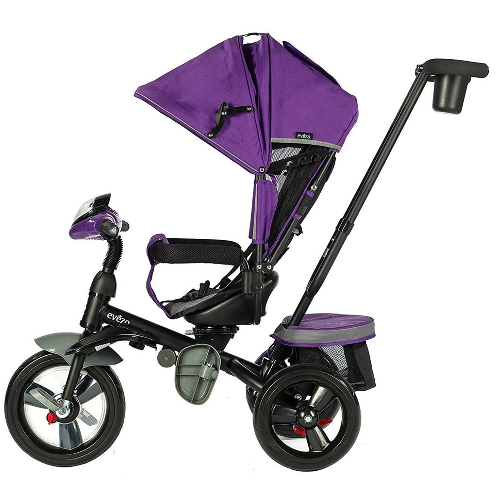 Blue 4-in-1 Stroller Trike with Canopy J501
