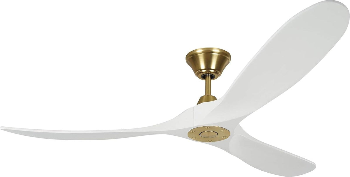 Matte White 52 Outdoor Ceiling Fan with Remote Control K303