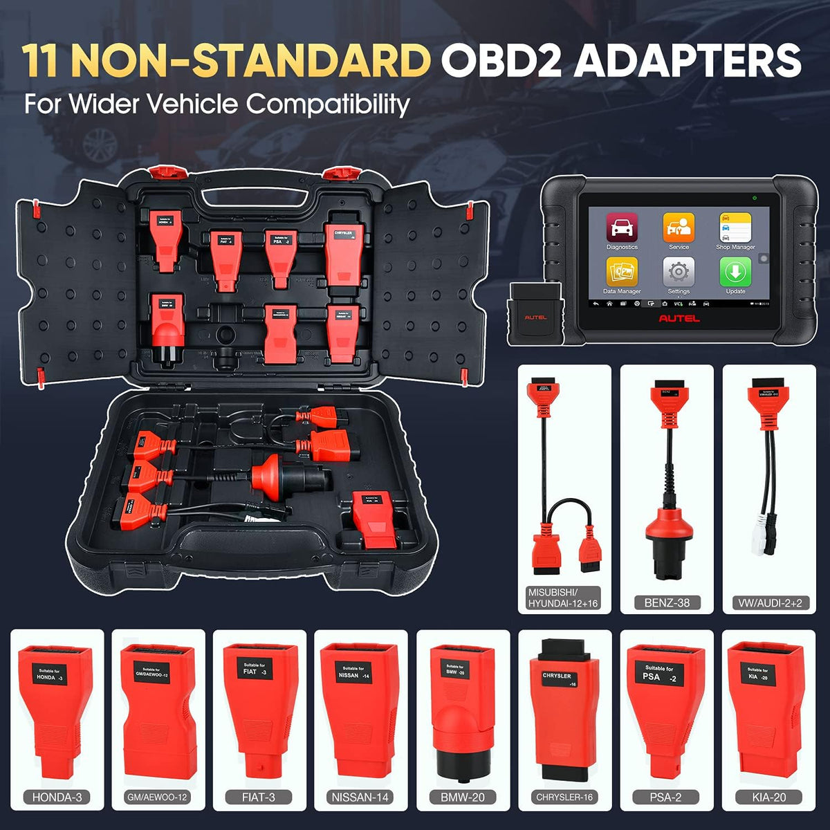 Bi-Directional Control Full Systems Automotive Scan Tool T88364