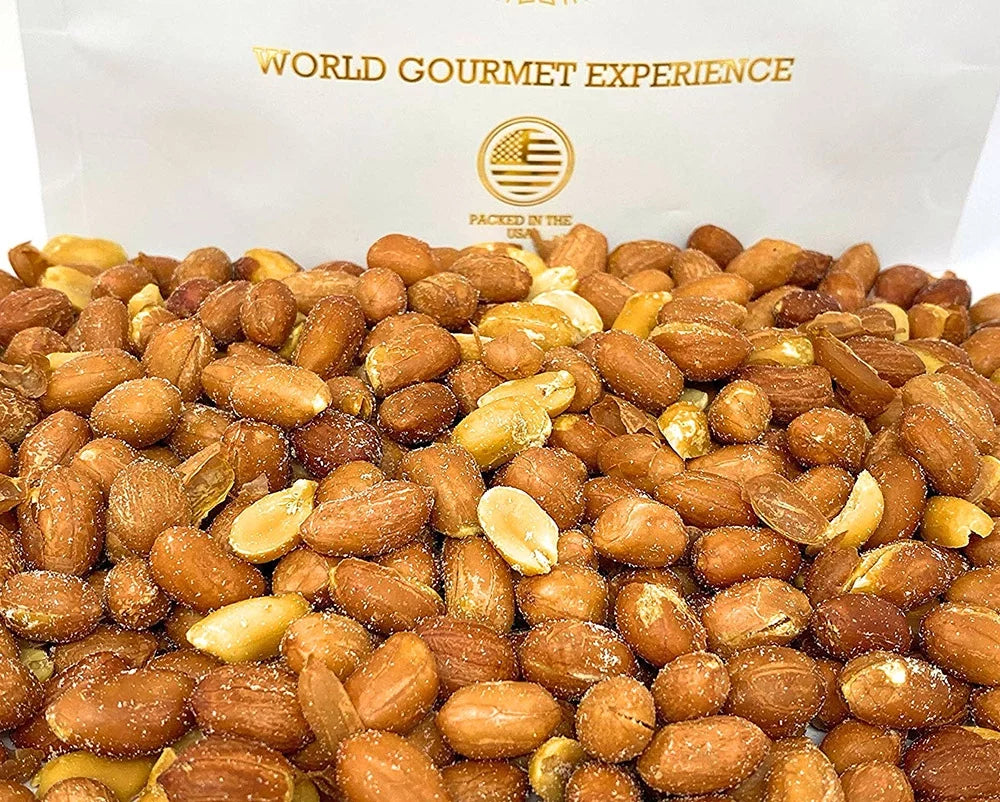 Roasted Salted Spanish Peanuts 3 Pounds D268512
