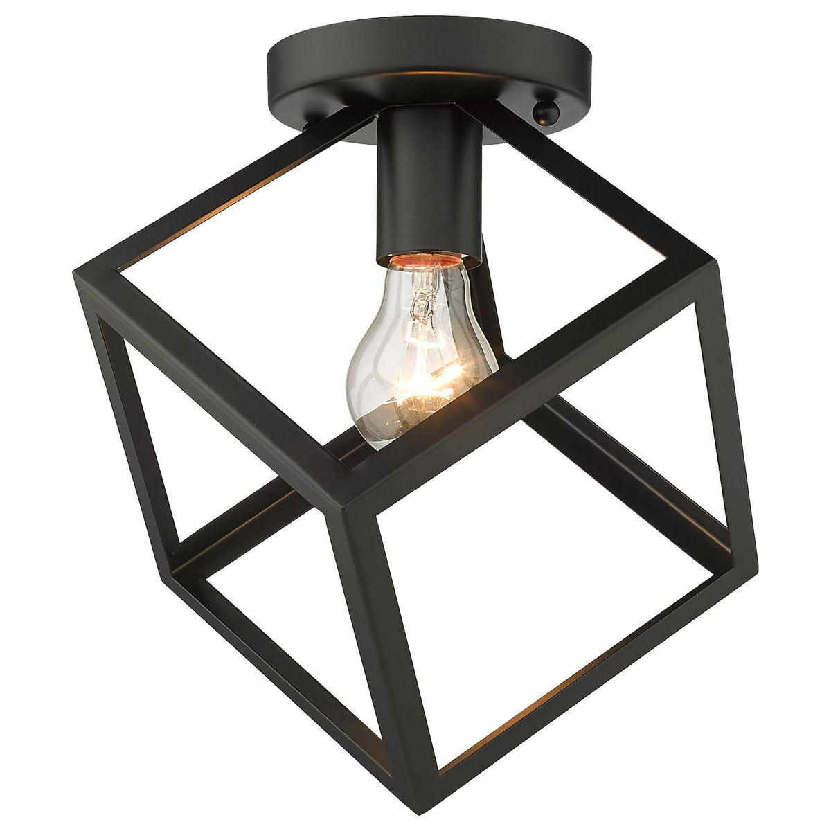Matte Black Flush Mount H675