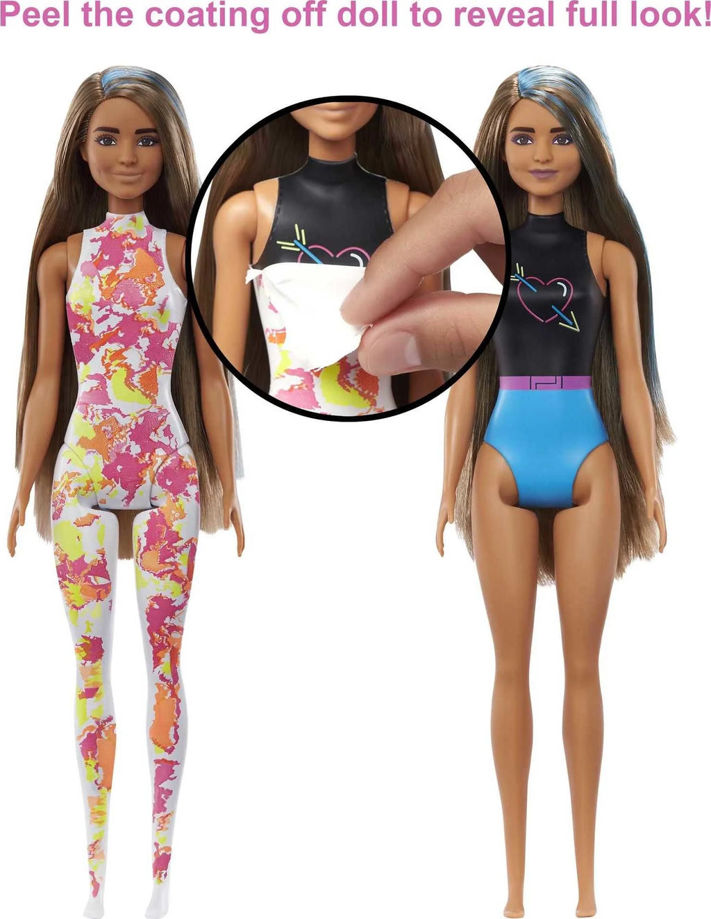 Color Reveal Totally Neon Fashions Doll B3764