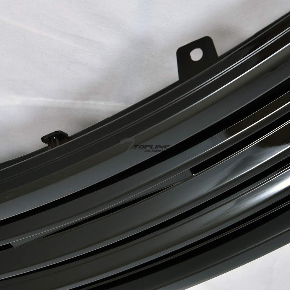 Glossy Black Front Grille Pack of 2 E7609