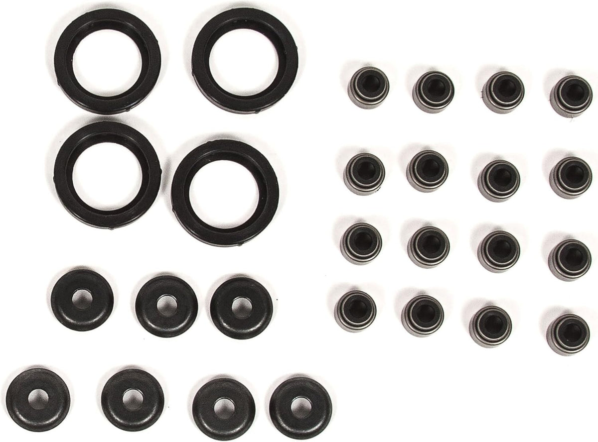 Head Gasket Set with Head Bolts Intake Exhaust Valves for Honda CR-V 2.0L DOHC 16V Y2478