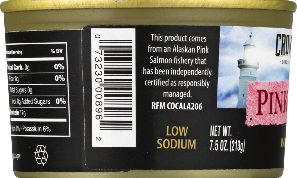 Pink Salmon 7.5-Ounce Cans (Pack of 12) N5806