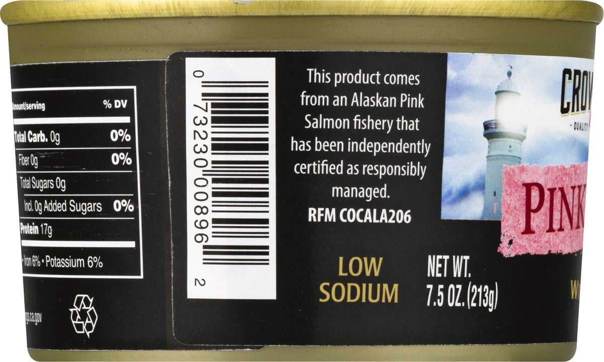 Pink Salmon 7.5-Ounce Cans (Pack of 12) N5806