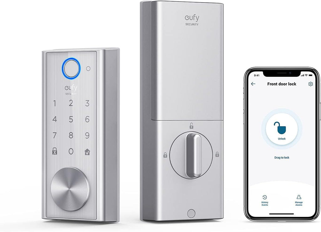 Smart Lock Touch & Wi-Fi Fingerprint Keyless Entry Door Lock T41368
