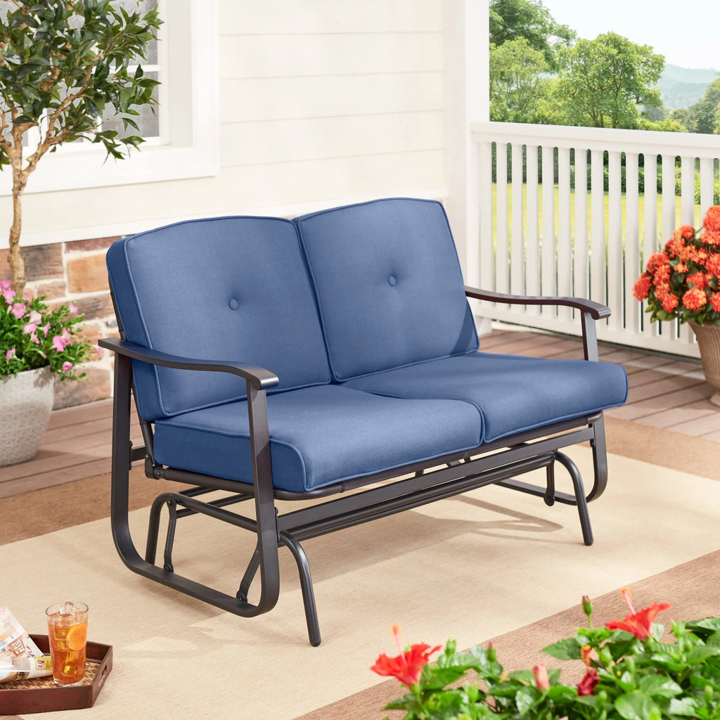 Steel Outdoor Glider Bench A90400