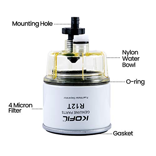 Fuel Water Separator Filter Marine SPIN-ON Filter Q10872