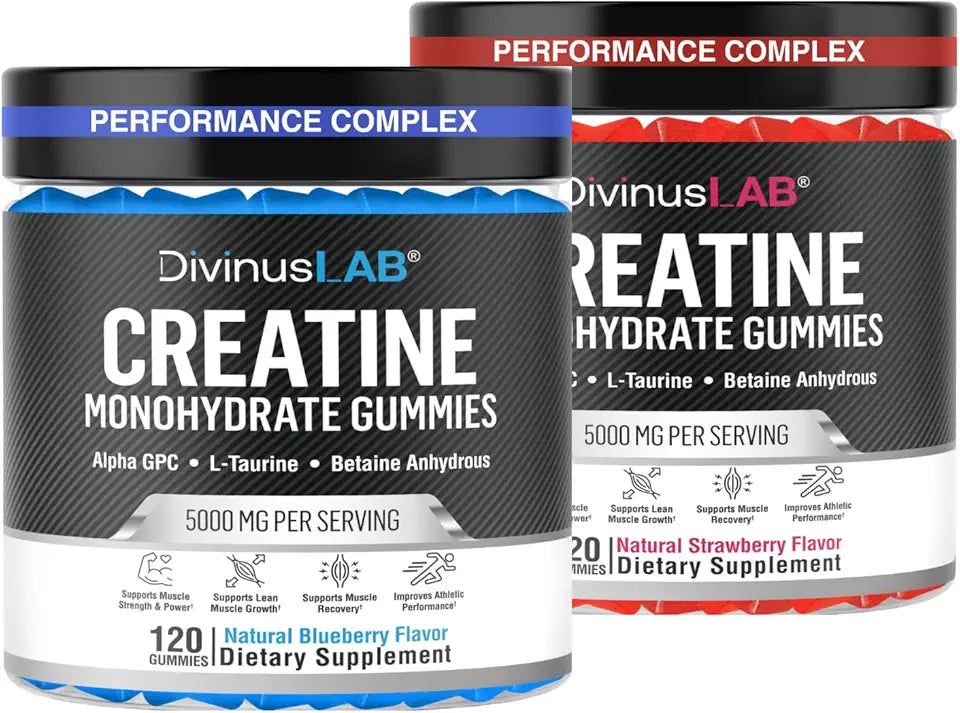 Strawberry & Blueberry Flavor Creatine Gummies N316