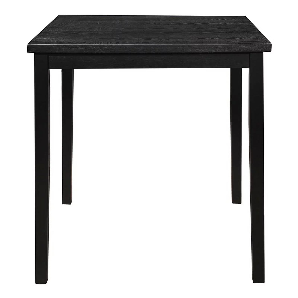 Black Wood Counter Height Dining Table F7177