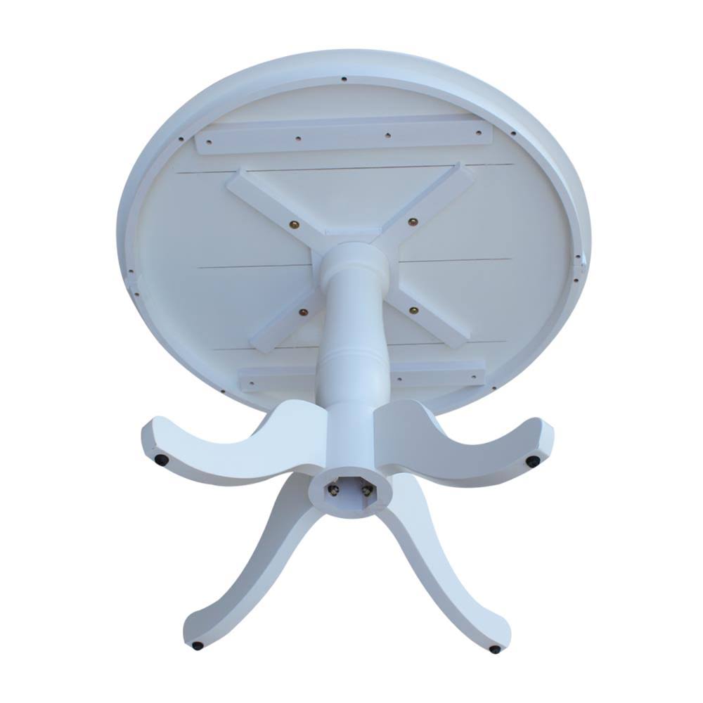 Round Top Pedestal Table with 2 Chairs N7094