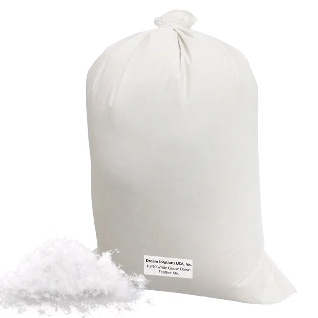 100% Natural White Down and Feather Filling (4 lbs) D9885