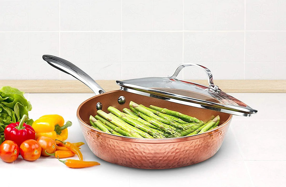 10 Nonstick Fry Pan with Lid J9070