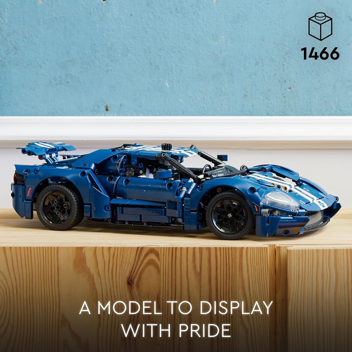 2022 Ford GT Racing Car Toy Blocks S4416