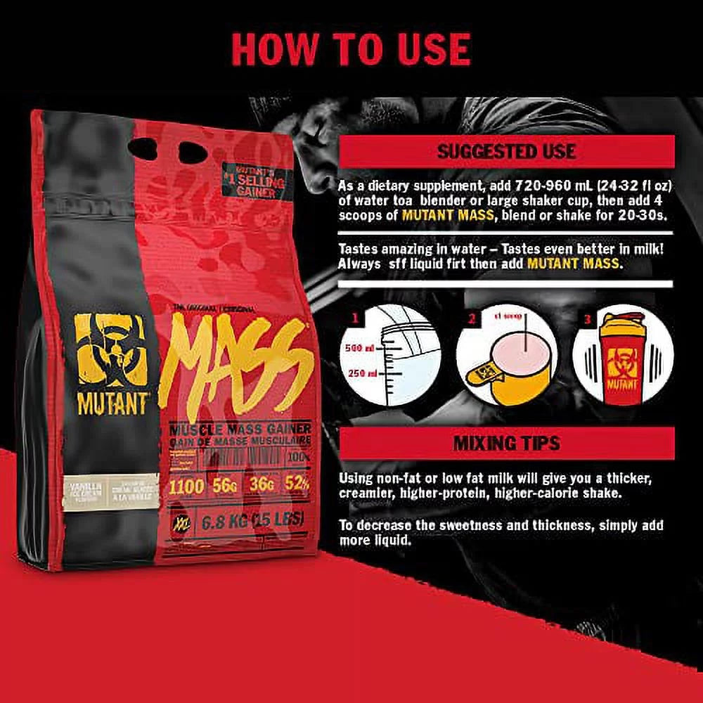 2200 g Cookies and Cream Weight Gain Powder P4818