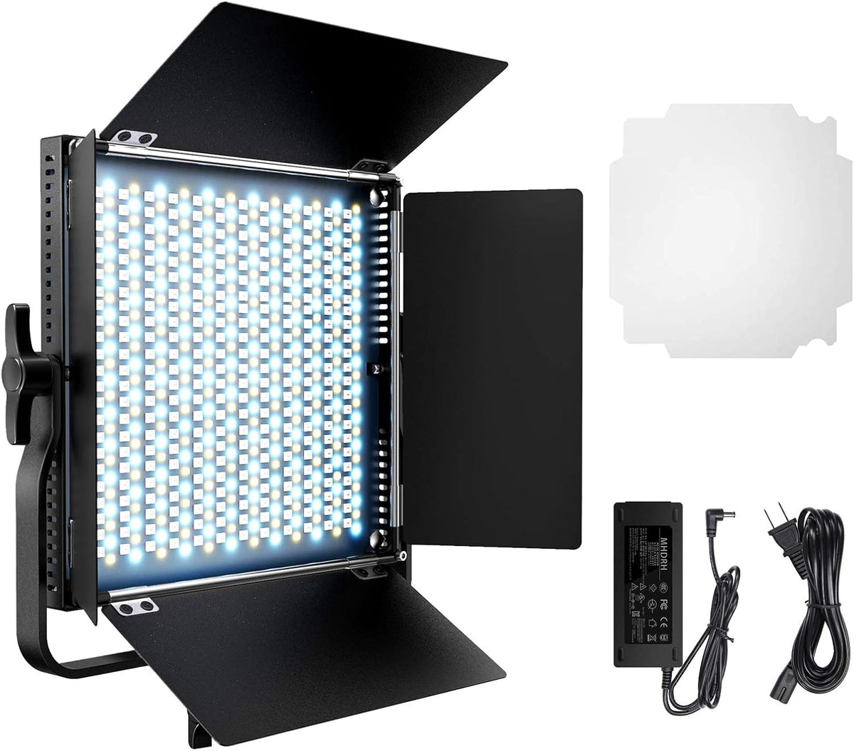 RGB LED Video Light Panel, 2600K-10000K, CRI 97, 552PCS LED Beads S5557