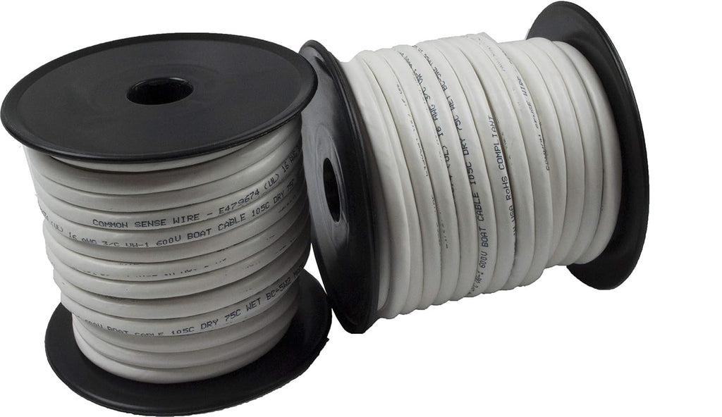 16/2 AWG Tinned Copper Duplex Flat Marine Wire V3915