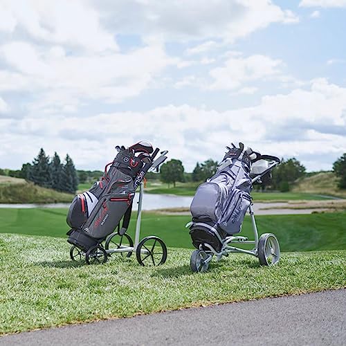 Waterproof Golf Cart Bag with 14 Way Divider Organizer Top O9499