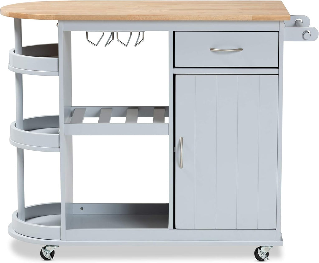 Light Grey Natural Trolleys and Carts Q92092