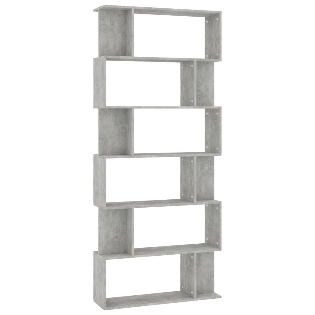 White and Sonoma Oak Chipboard Book Cabinet Room Divider B2992