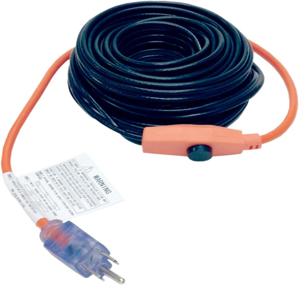 18 Ft Pipe Heating Cable with Thermostat Y92053