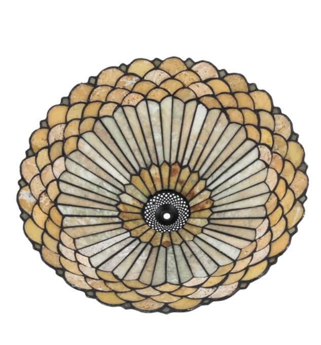 17 in. Wide Fishscale Jadestone Shade U23528