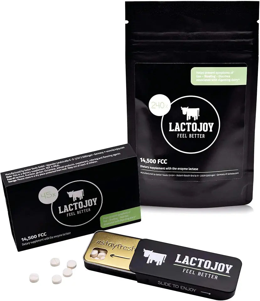 Lactase Pills Bundle of 45 Pcs. and Refill Pack A390