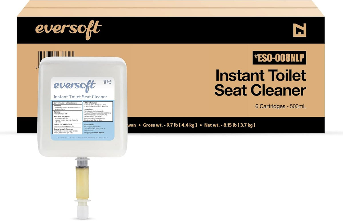 Spray Seat Cleaner Refill Cartridge, Pack of 6 x 500ml (16.9 oz) T6023