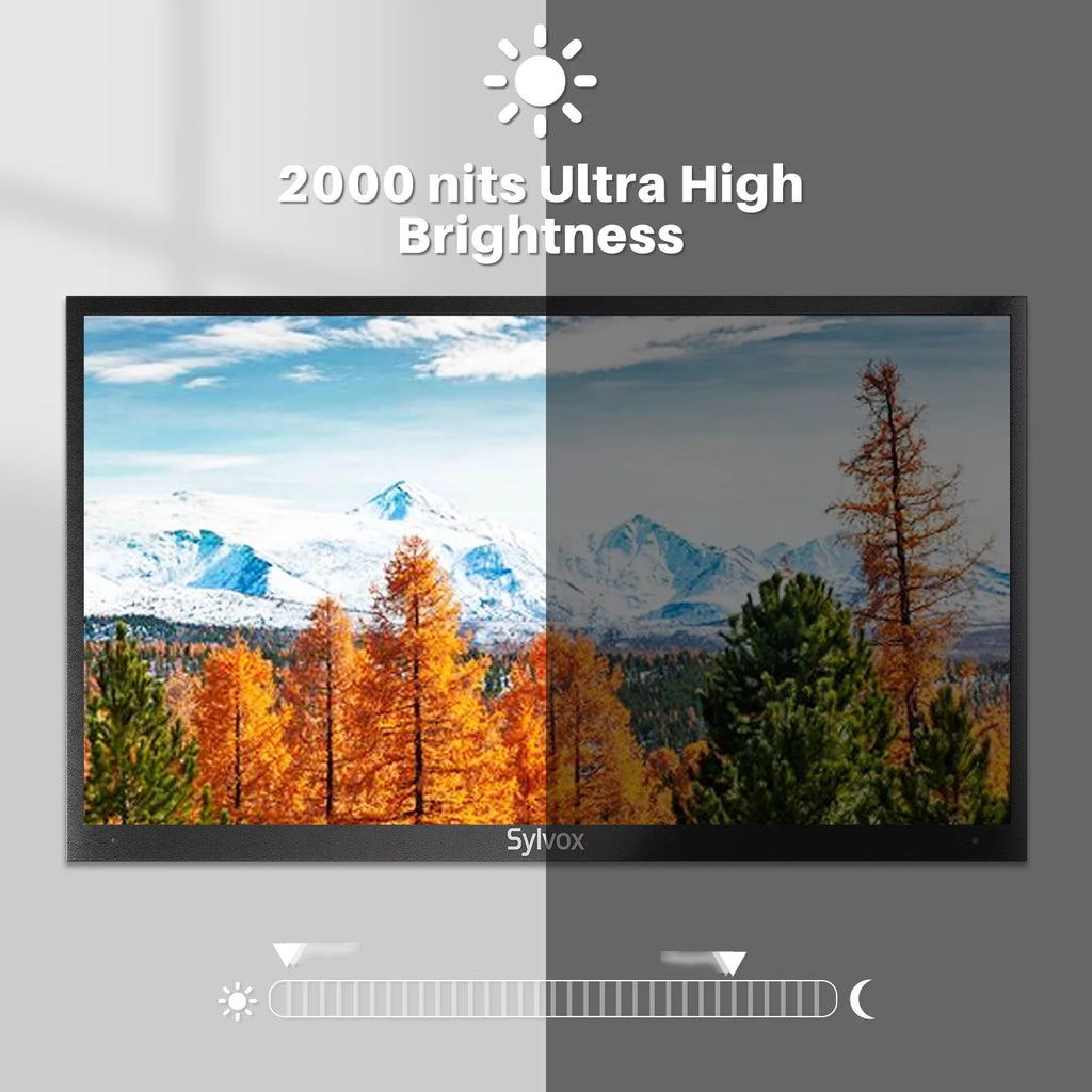 55 inch 2000 Nits 4K UHD IP55 Waterproof Outdoor TV C1144