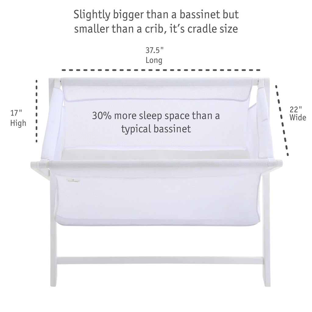 White Breathable Mesh Portable Sleeper G941743