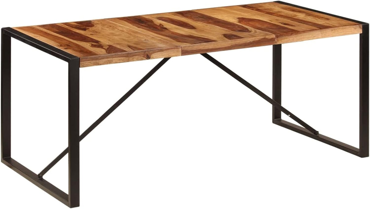 Solid Sheesham Wood Dining Table 70.9"x35.4"x29.5" G37140