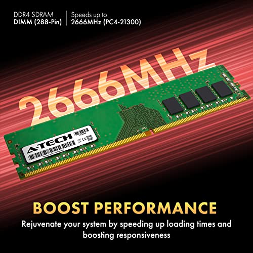 32GB (2x16GB) DDR4 2666 MHz UDIMM Non-ECC Desktop RAM U87950