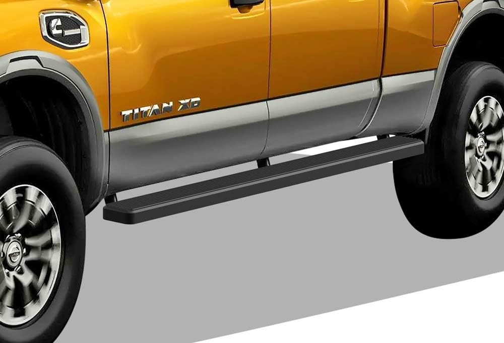Silver 5 inches Running Boards Nerf Bars Side Steps Step Rails Q915