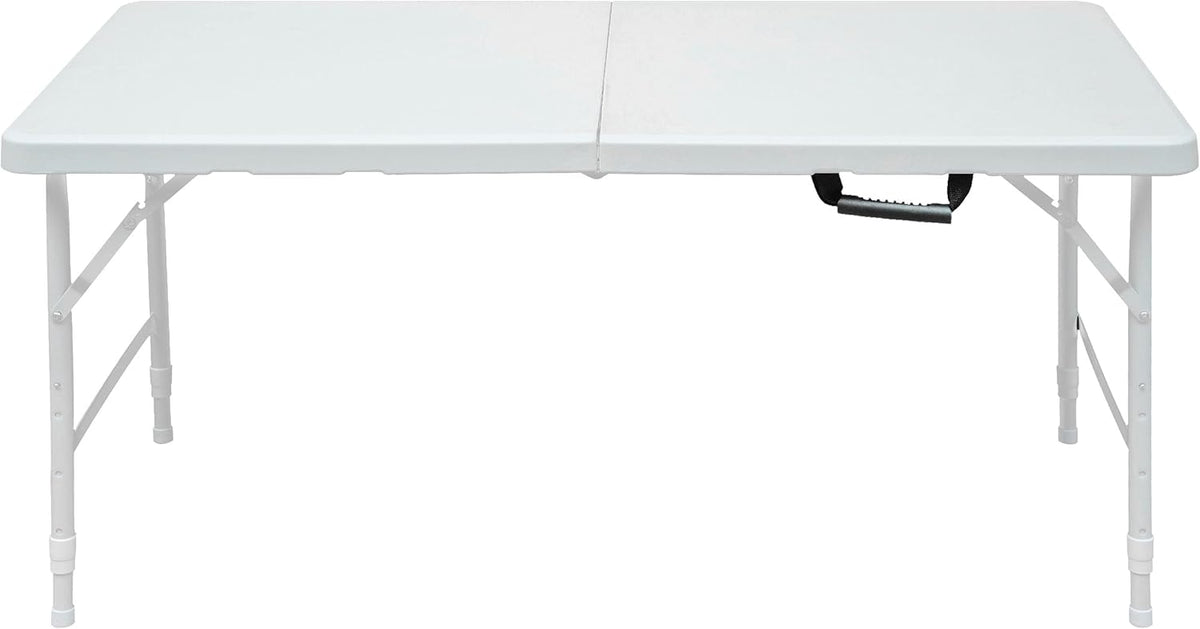 Plastic Folding Table with Carrying Handle R48838