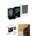 White 1,000-Watt 240-Volt Fan-Forced In-Wall Electric Heater G149926
