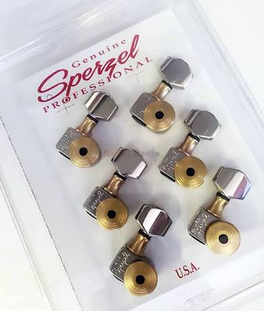 6-In-Line Satin Locking Tuners D848096