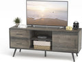 60 inch Black TV Stand with Storage and Shelves I16620