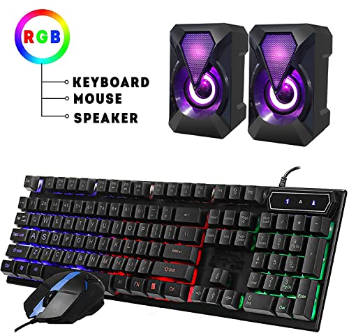 Intel Core i5 3rd Gen 3.2 GHz 16GB RAM 2TB HDD 22 Inch LED Monitor RGB Keyboard and Mouse WiFi Windows 10 Pro Desktop PC W9826